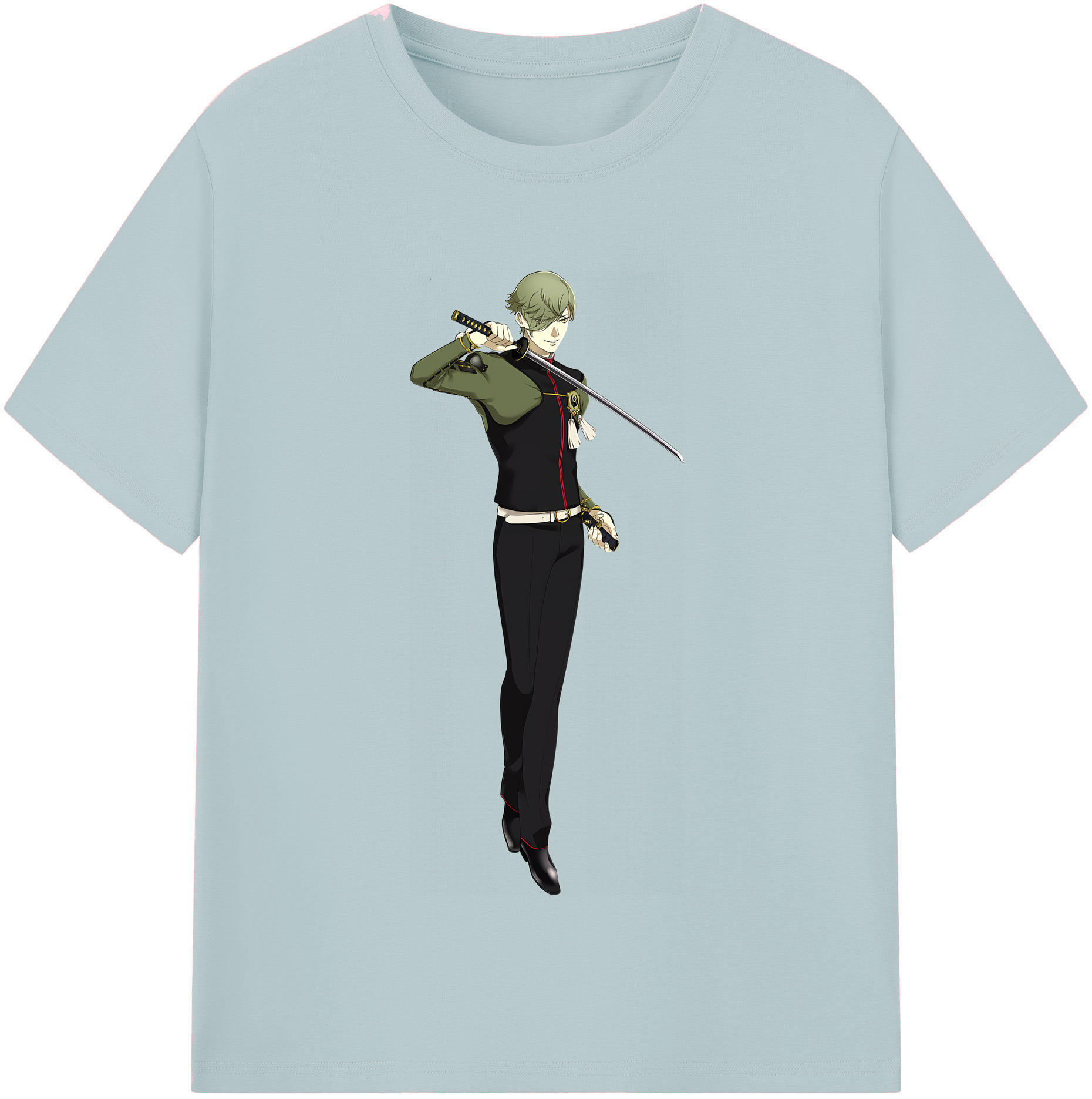 （画像用） 刀剣乱舞 Touken Ranbu 綿100％半袖Tシャツ（フロントプリント）